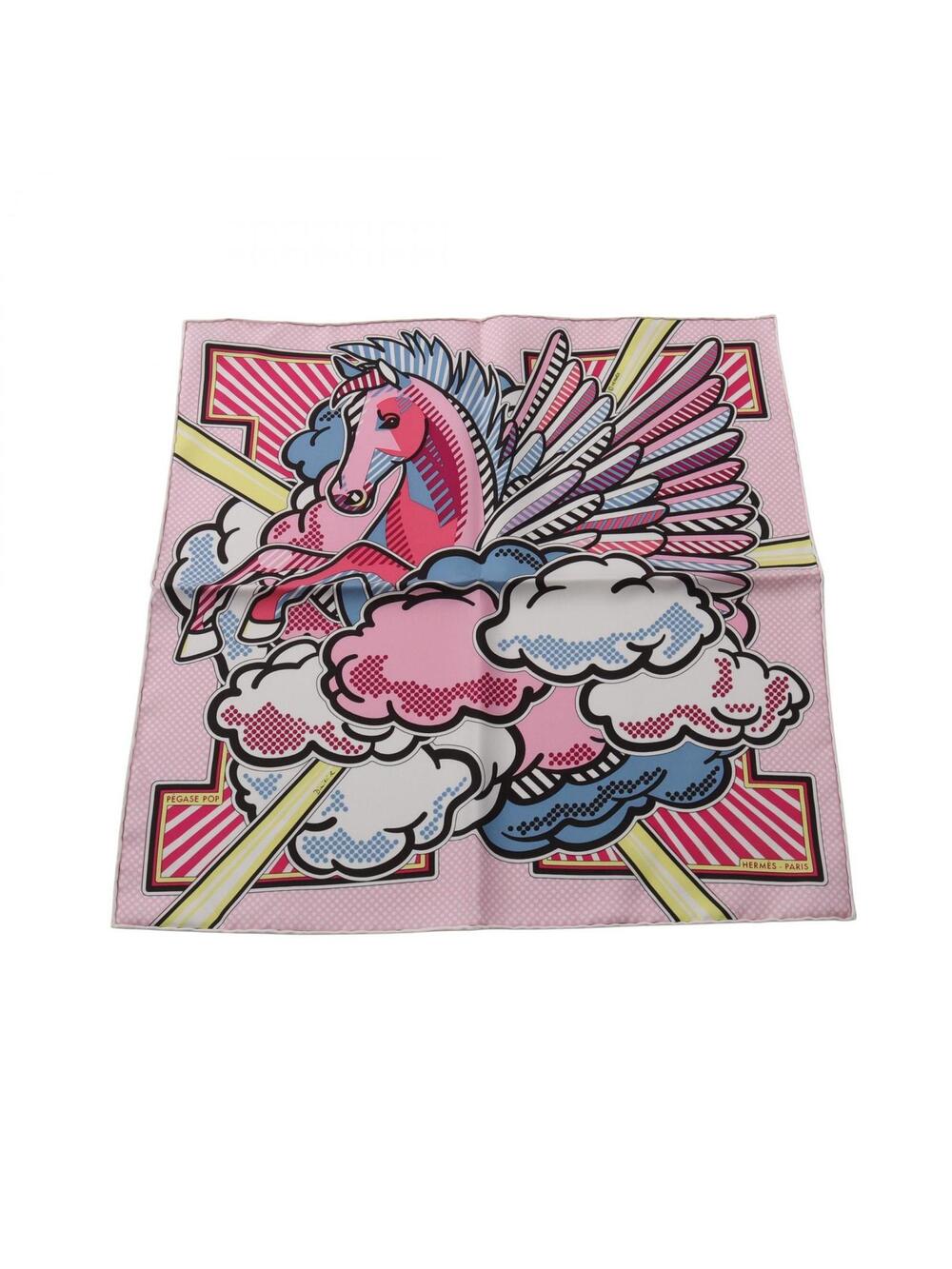 Hermes Petit Carre 45 Pegase Pop Scarf #365336H36B
